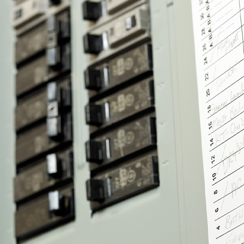 a close up of a computer