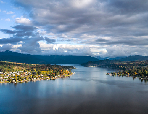 a large body of water